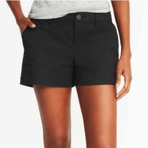 Old Navy Black Cargo Shorts Size 6 - Picture 1 of 8